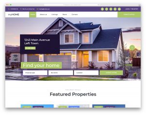 Real Estate Website at low cost